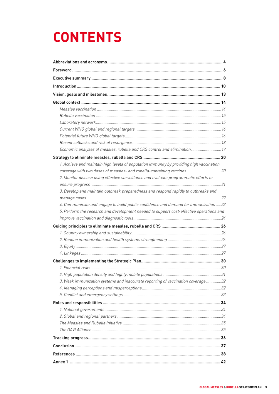 Global Measles and Rubella Strategic Plan: 2012 - 2020, Page 3