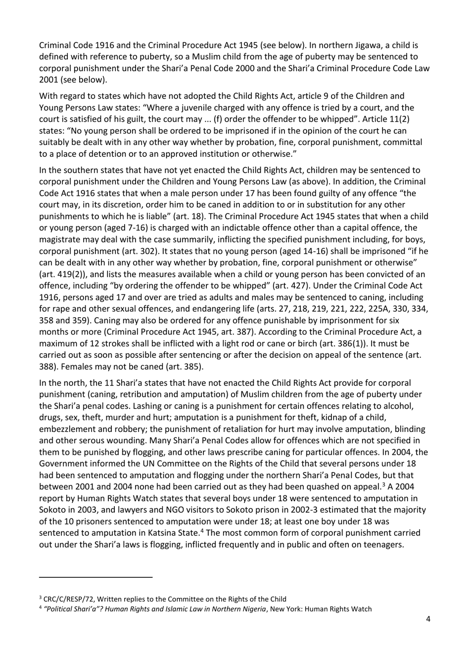 Corporal Punishment of Children in Nigeria - Global Initiative to End All Corporal Punishment of Children, Page 4