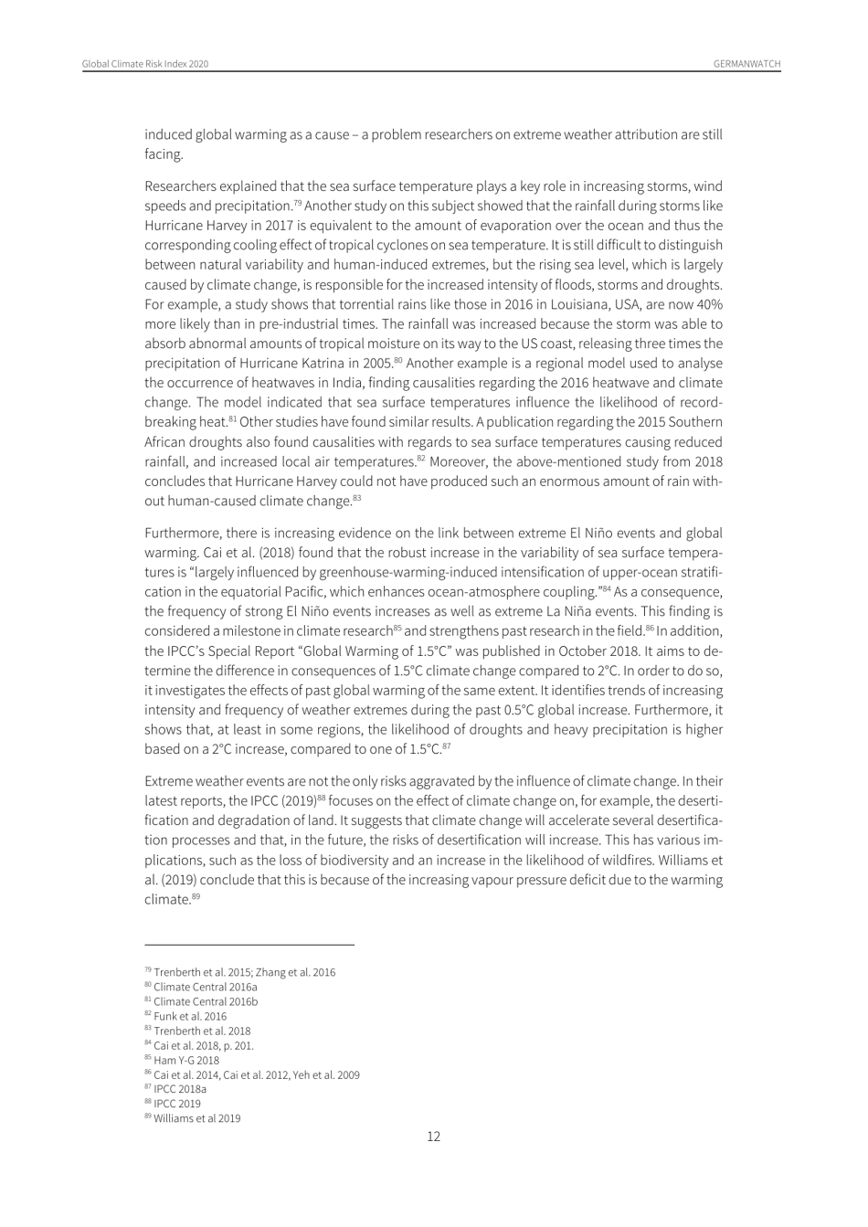 Global Climate Risk Index - David Eckstein, Vera Kunzel, Laura Schafer, Maik Winges, Germanwatch, Page 13