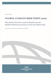 Global Climate Risk Index - David Eckstein, Vera Kunzel, Laura Schafer, Maik Winges, Germanwatch