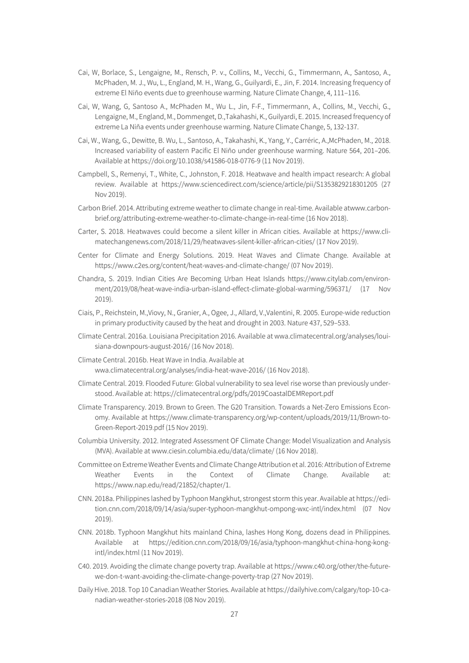 Global Climate Risk Index - David Eckstein, Vera Kunzel, Laura Schafer, Maik Winges, Germanwatch, Page 28