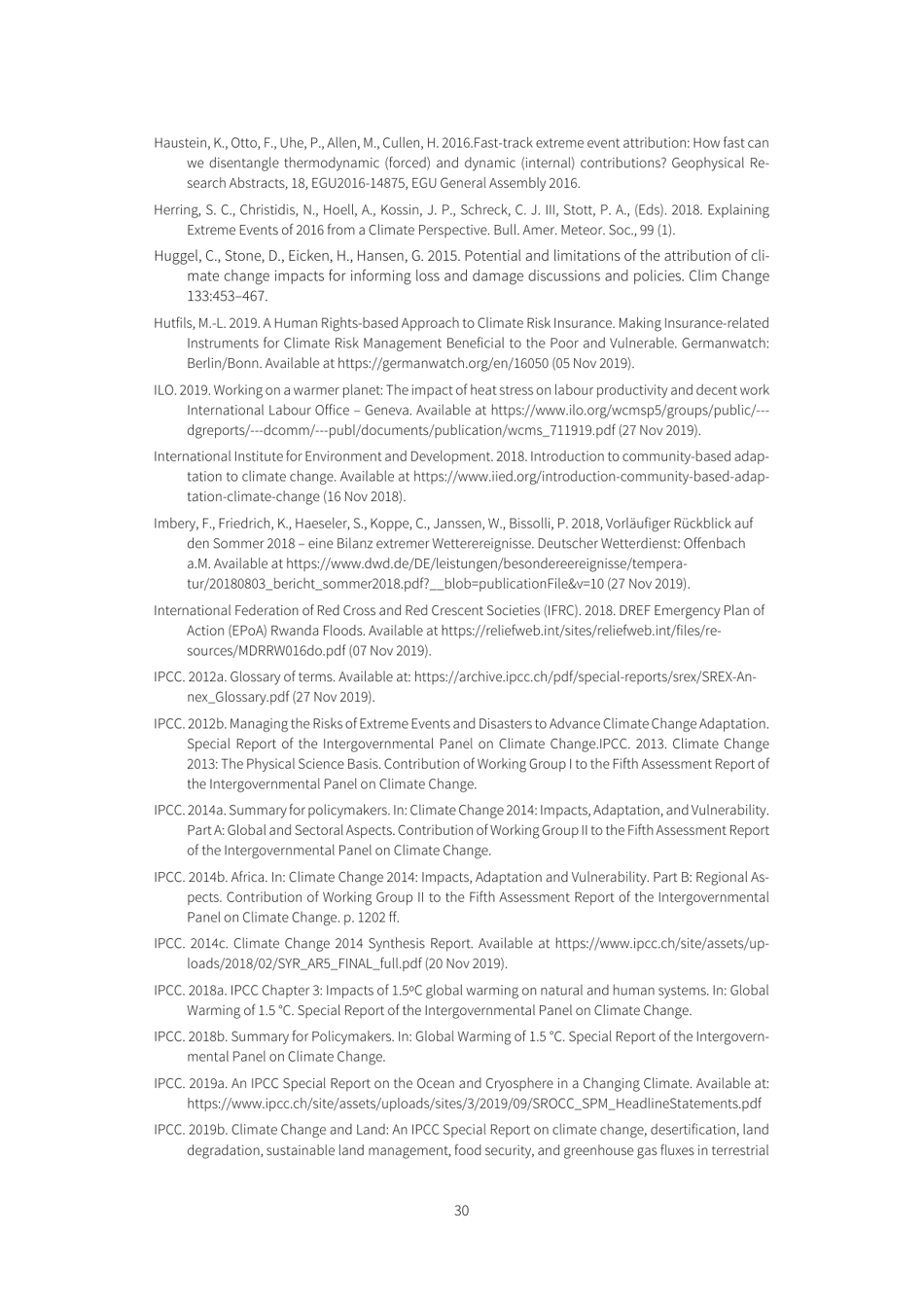 Global Climate Risk Index - David Eckstein, Vera Kunzel, Laura Schafer, Maik Winges, Germanwatch, Page 31