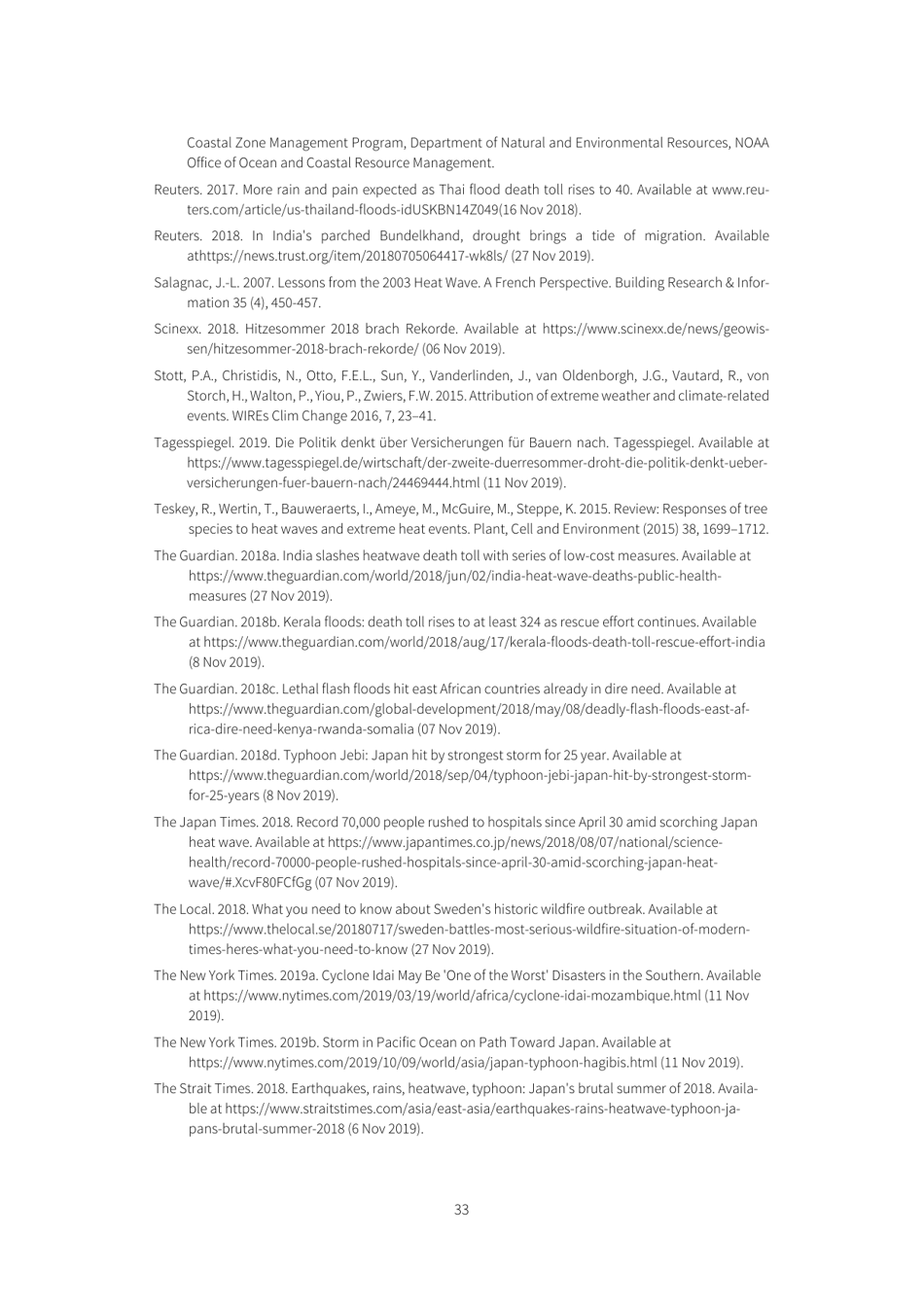 Global Climate Risk Index - David Eckstein, Vera Kunzel, Laura Schafer, Maik Winges, Germanwatch, Page 34