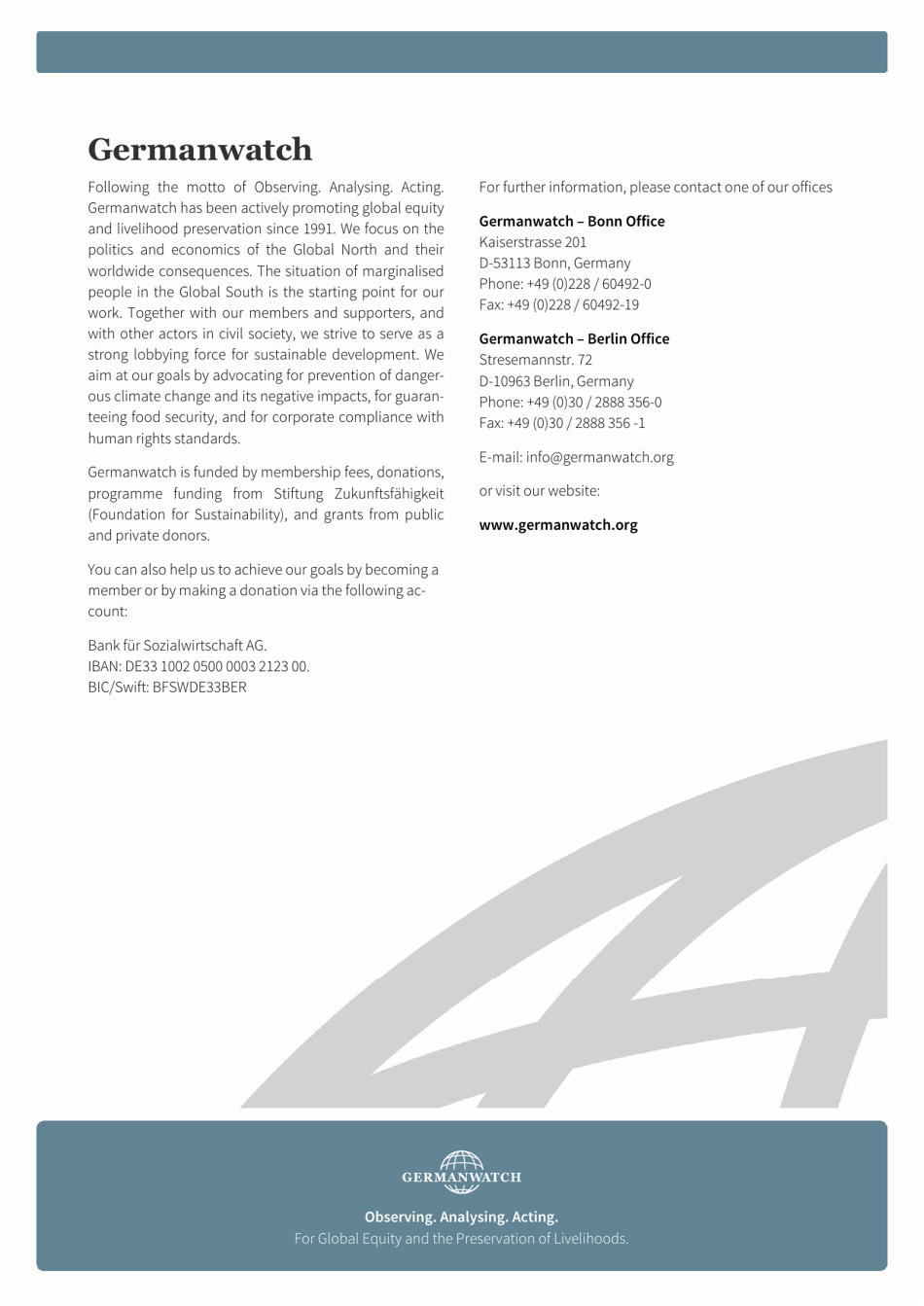 Global Climate Risk Index - David Eckstein, Vera Kunzel, Laura Schafer, Maik Winges, Germanwatch, Page 44