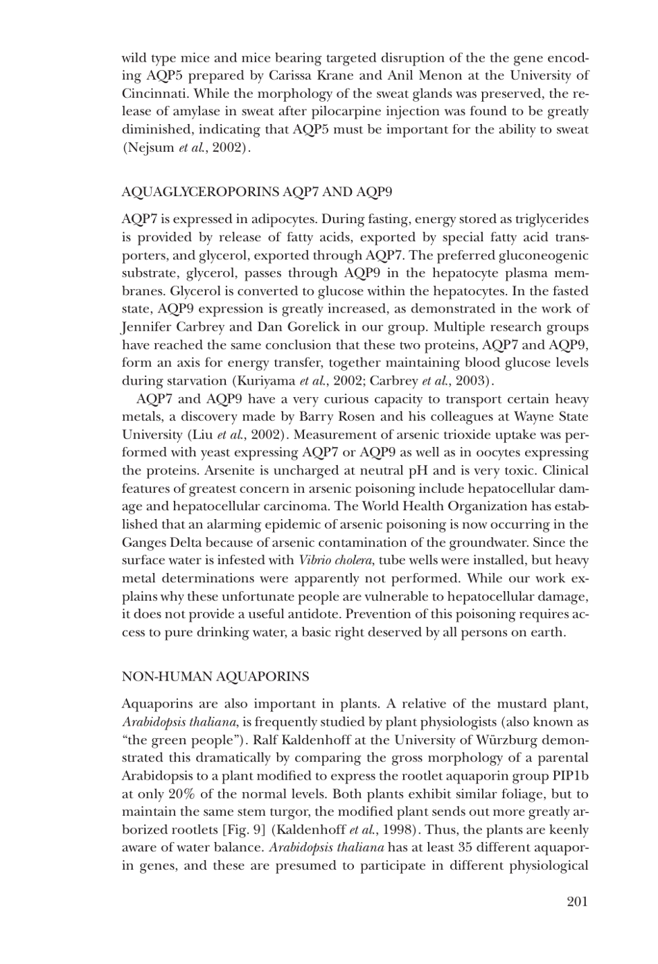Nobel Lecture: Aquaporin Water Channels - Peter Agre, Page 18