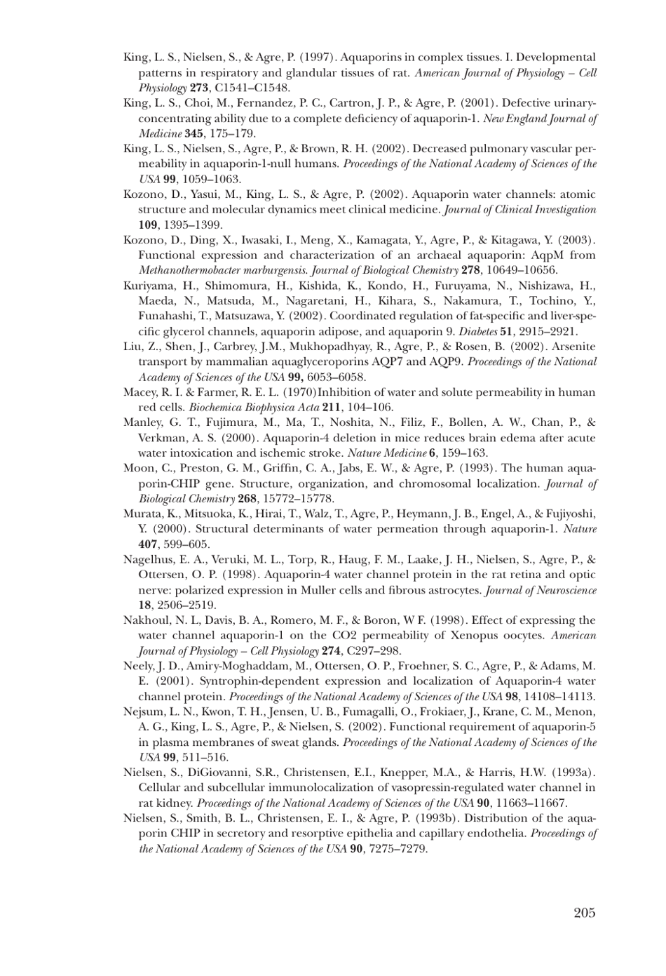 Nobel Lecture: Aquaporin Water Channels - Peter Agre, Page 22