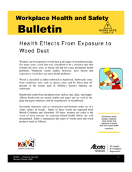 Form CH045 Health Effects From Exposure to Wood Dust - Alberta, Canada