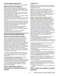 Instrucciones para IRS Formulario 7200(SP) Anticipo De Pago De Creditos Del Empleador Debido Al Covid-19 (Spanish), Page 6