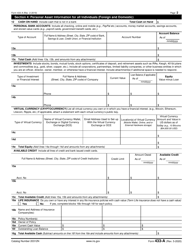 IRS Form 433-A Collection Information Statement for Wage Earners and Self-employed Individuals, Page 2