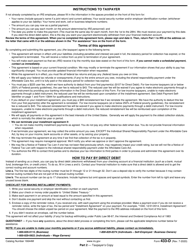 IRS Form 433-D Installment Agreement, Page 4