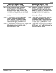 IRS Form 13977 Vita Grant Budget Plan, Page 5