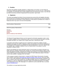 Memorandum of Understanding - Disclosure Agreement for Information With Other Programs - Arizona, Page 3