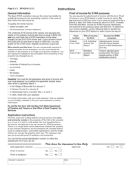 Form RP-425-B Application for Basic Star Exemption - New York, Page 2