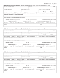 Form RP-425-IVP Mandatory for All Enhanced Star Applicants - New York, Page 2