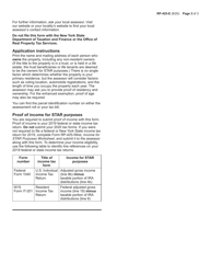 Form RP-425-E Application for Enhanced Star Exemption - New York, Page 3