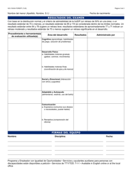 Formulario GCI-1043A-S Informe De Evaluacion Del Desarrollo - Arizona (Spanish), Page 3