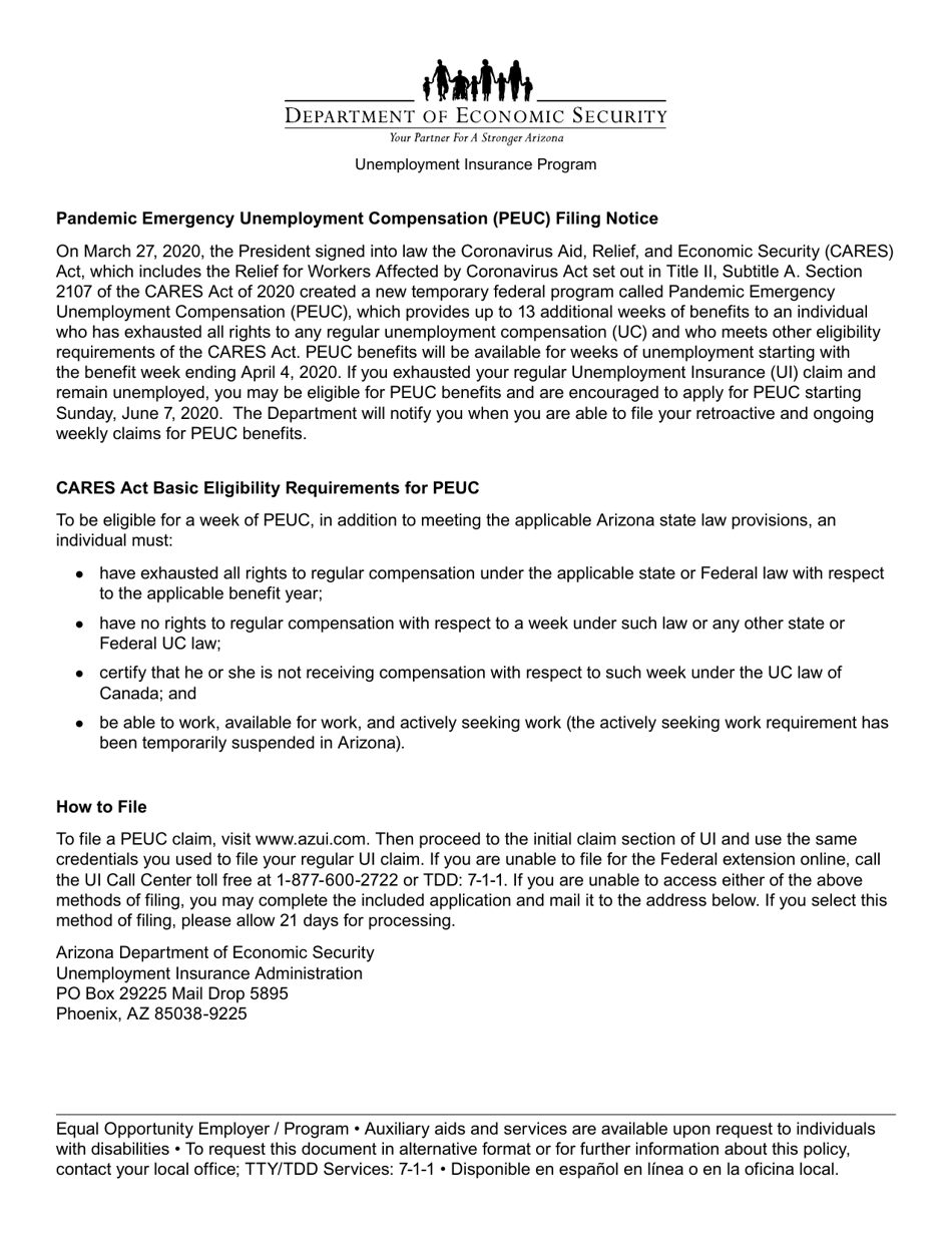 Form UIB-0105B Eligibility Questionnaire for Unemployment Insurance Benefits - Arizona, Page 1