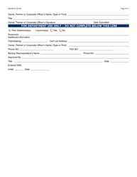 Form UB-400 Shared Work Plan Application - Arizona, Page 6
