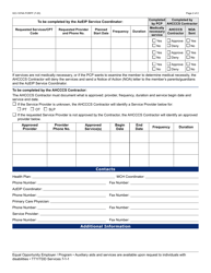 Form GCI-1074A Azeip Ahcccs Member Service Request - Arizona, Page 2