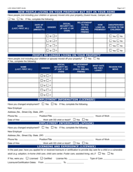 Form LCR-1053A Renewal Application Worksheet - Arizona, Page 3