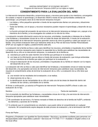 Document preview: Formulario GCI-1083AS Consentimiento Para La Evaluacion Del Nino - Arizona (Spanish)