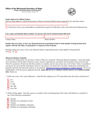 Foreign Limited Partnership Annual Renewal - Minnesota, Page 2