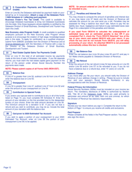 Instructions for Form 200-02 Delaware Individual Non-resident Income Tax Return - Delaware, Page 12