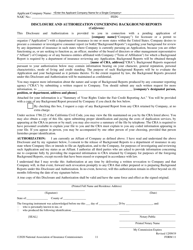 Form 11 Uniform Certificate of Authority Application (Ucaa) Biographical Affidavit, Page 11