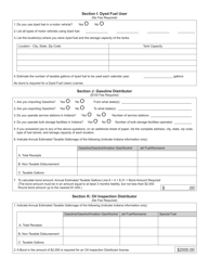 Form FT-1 (State Form 46297) Fuel Tax License Application - Indiana, Page 4