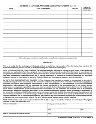 Form SF-1436 Settlement Proposal (Total Cost Basis), Page 4