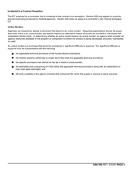 GSA Form 508 Request for Exception to Section 508 Requirement (29 U.s.c. 794d), Page 4