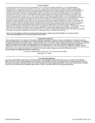 Form CA-5B Claim for Compensation by Parents, Brothers, Sisters, Grandparents, or Grandchildren, Page 5