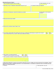 Form CA-5 Claim for Compensation by Surviving Spouse and/or Children, Page 2