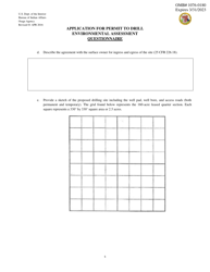 Application for Permit to Drill Environmental Assessment Questionnaire, Page 5