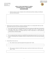 Application for Permit to Drill Environmental Assessment Questionnaire, Page 7