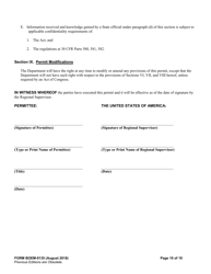 Form BOEM-0135 Permit for Geophysical Prospecting for Mineral Resources or Scientific Research on the Outer Continental Shelf Related to Minerals Other Than Oil, Gas, and Sulphur, Page 10