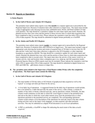 Form BOEM-0135 Permit for Geophysical Prospecting for Mineral Resources or Scientific Research on the Outer Continental Shelf Related to Minerals Other Than Oil, Gas, and Sulphur, Page 3