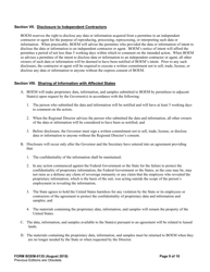 Form BOEM-0135 Permit for Geophysical Prospecting for Mineral Resources or Scientific Research on the Outer Continental Shelf Related to Minerals Other Than Oil, Gas, and Sulphur, Page 9