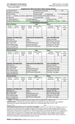Form BSEE-0123S Supplemental Apd Information Sheet (Casing Design)