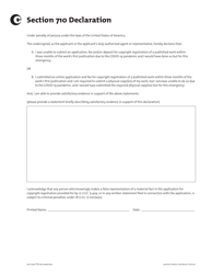 Section 710 Declaration, Page 3
