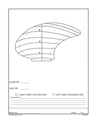 Form NAVSEA9245/3 Propeller Visual Technical Inspection Report, Page 27