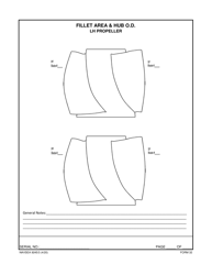 Form NAVSEA9245/3 Propeller Visual Technical Inspection Report, Page 33