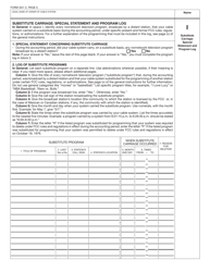 Form SA1-2 Statement of Account for Secondary Transmissions by Cable Systems (Short Form), Page 8