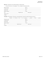 Form EIB95-10 Application for Long-Term Loan or Guarantee, Page 3