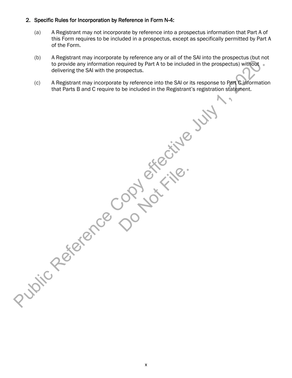 Form N-4 (SEC Form 2125) Registration Statement of Separate Accounts Organized as Unit Investment Trusts, Page 11