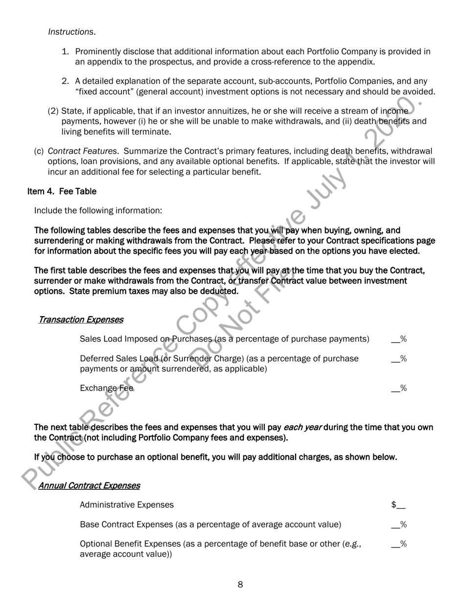 Form N-4 (SEC Form 2125) Registration Statement of Separate Accounts Organized as Unit Investment Trusts, Page 19