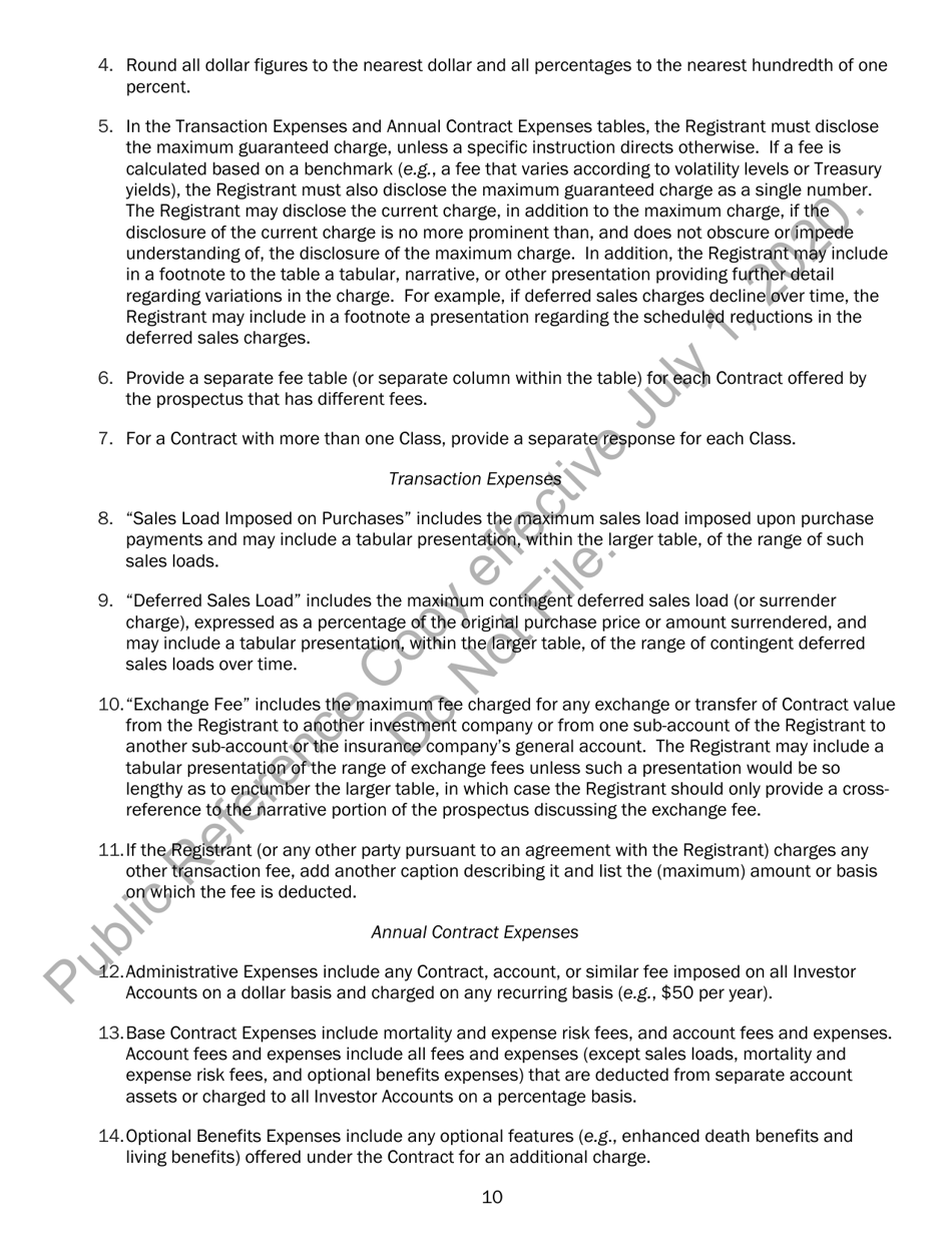 Form N-4 (SEC Form 2125) Registration Statement of Separate Accounts Organized as Unit Investment Trusts, Page 21