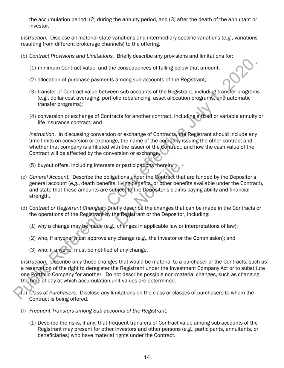 Form N-4 (SEC Form 2125) Registration Statement of Separate Accounts Organized as Unit Investment Trusts, Page 25