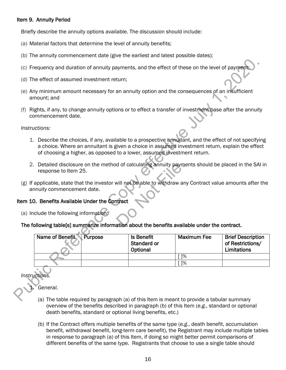 Form N-4 (SEC Form 2125) Registration Statement of Separate Accounts Organized as Unit Investment Trusts, Page 27