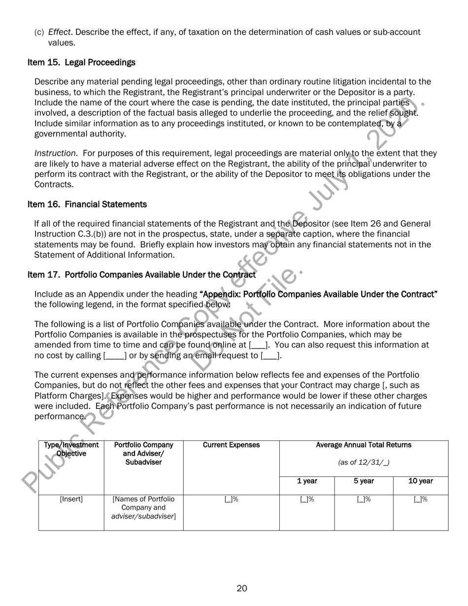 Form N-4 (SEC Form 2125) Registration Statement of Separate Accounts Organized as Unit Investment Trusts, Page 31